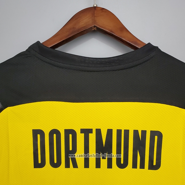 Camiseta Primera Borussia Dortmund 2021 2022 Manga Larga